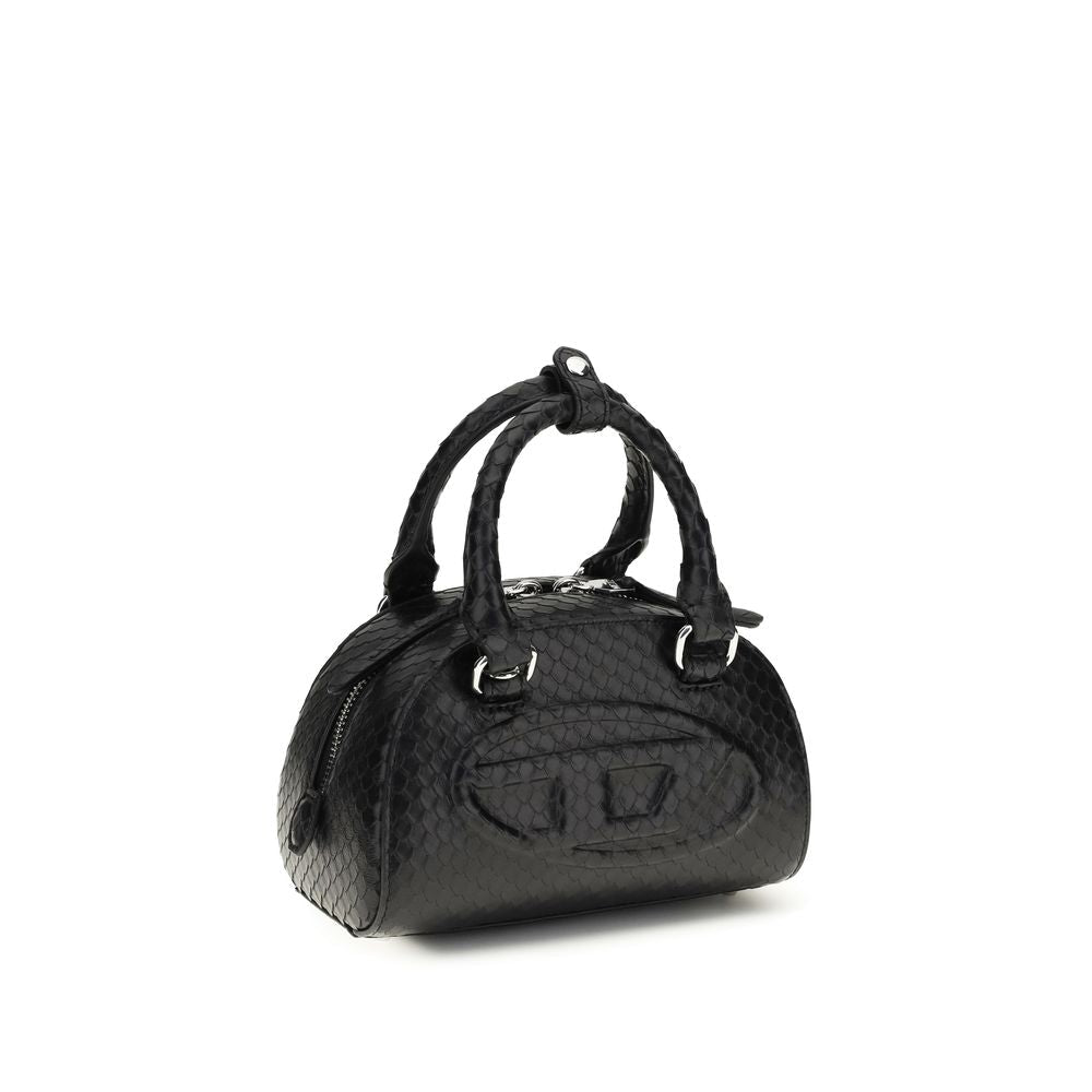 Diesel Black Calf Leather Bos Taurus Handbag - HBPS Beauty & Fashion