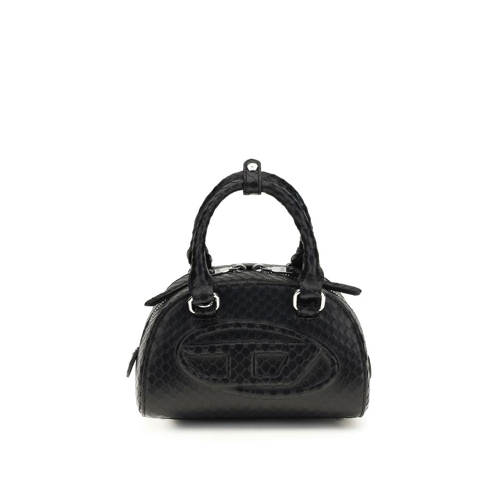 Diesel Black Calf Leather Bos Taurus Handbag - HBPS Beauty & Fashion