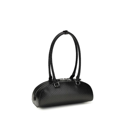 Diesel Black Calf Leather Bos Taurus Shoulder Bag - HBPS Beauty & Fashion
