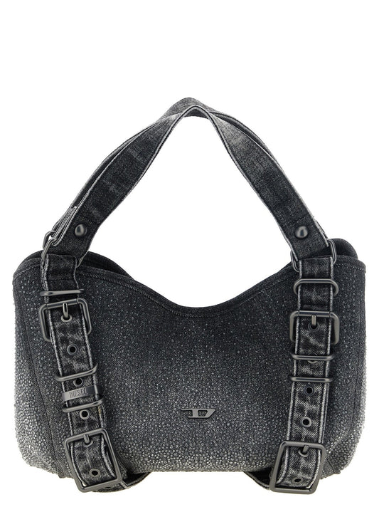 Diesel Black Cotton Handbag - HBPS Beauty & Fashion