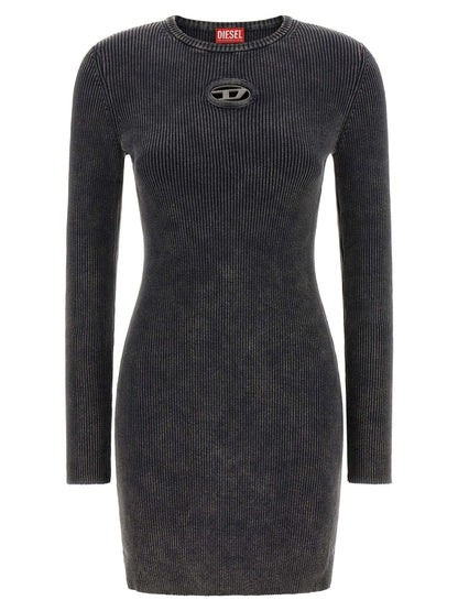 Diesel Black Cotton Short Dress - HBPS Beauty & Fashion