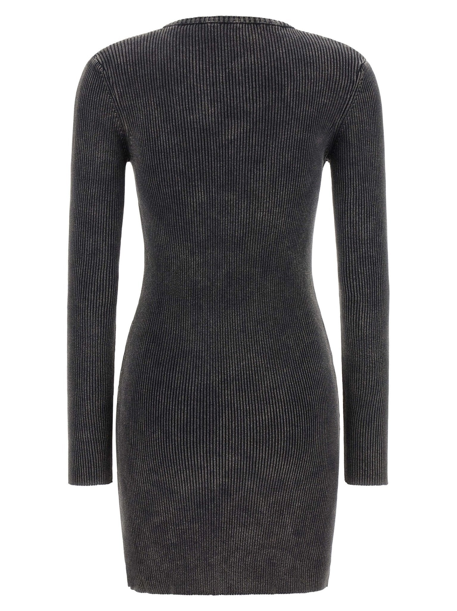 Diesel Black Cotton Short Dress - HBPS Beauty & Fashion