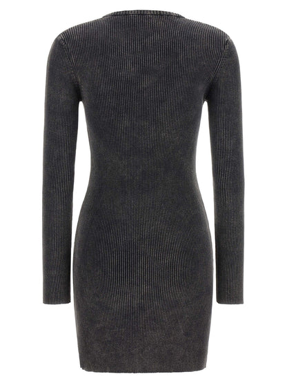 Diesel Black Cotton Short Dress - HBPS Beauty & Fashion