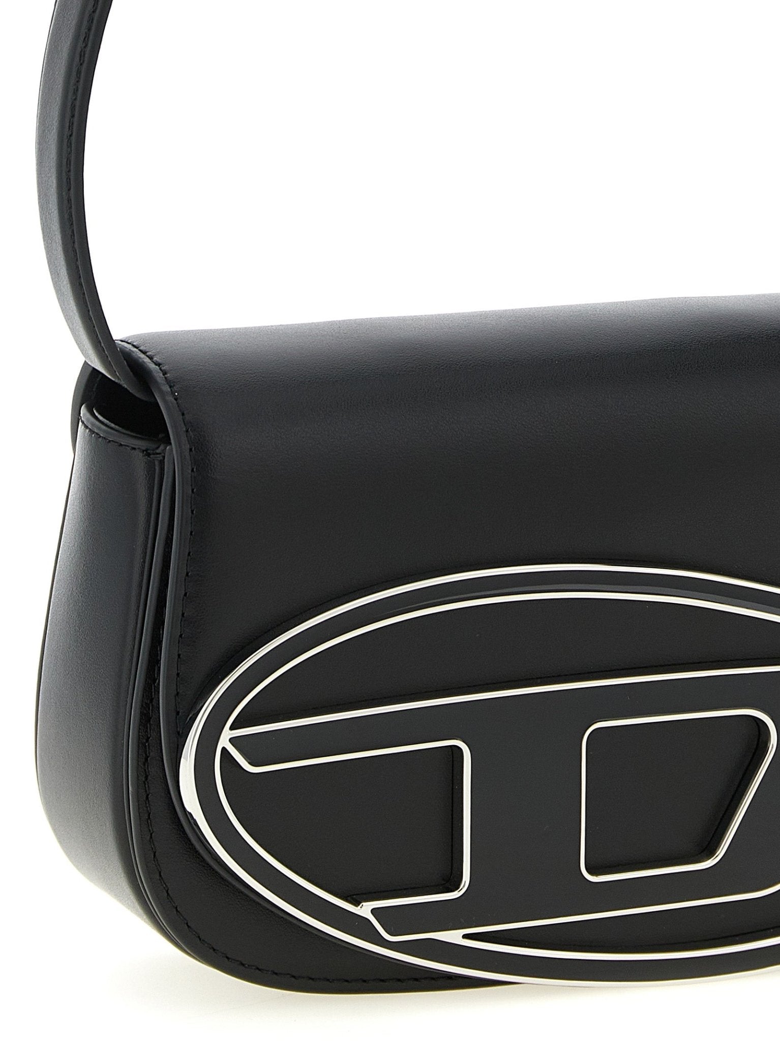 Diesel Black Cowhide Shoulder Bag - HBPS Beauty & Fashion