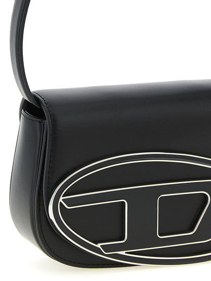 Diesel Black Cowhide Shoulder Bag - HBPS Beauty & Fashion