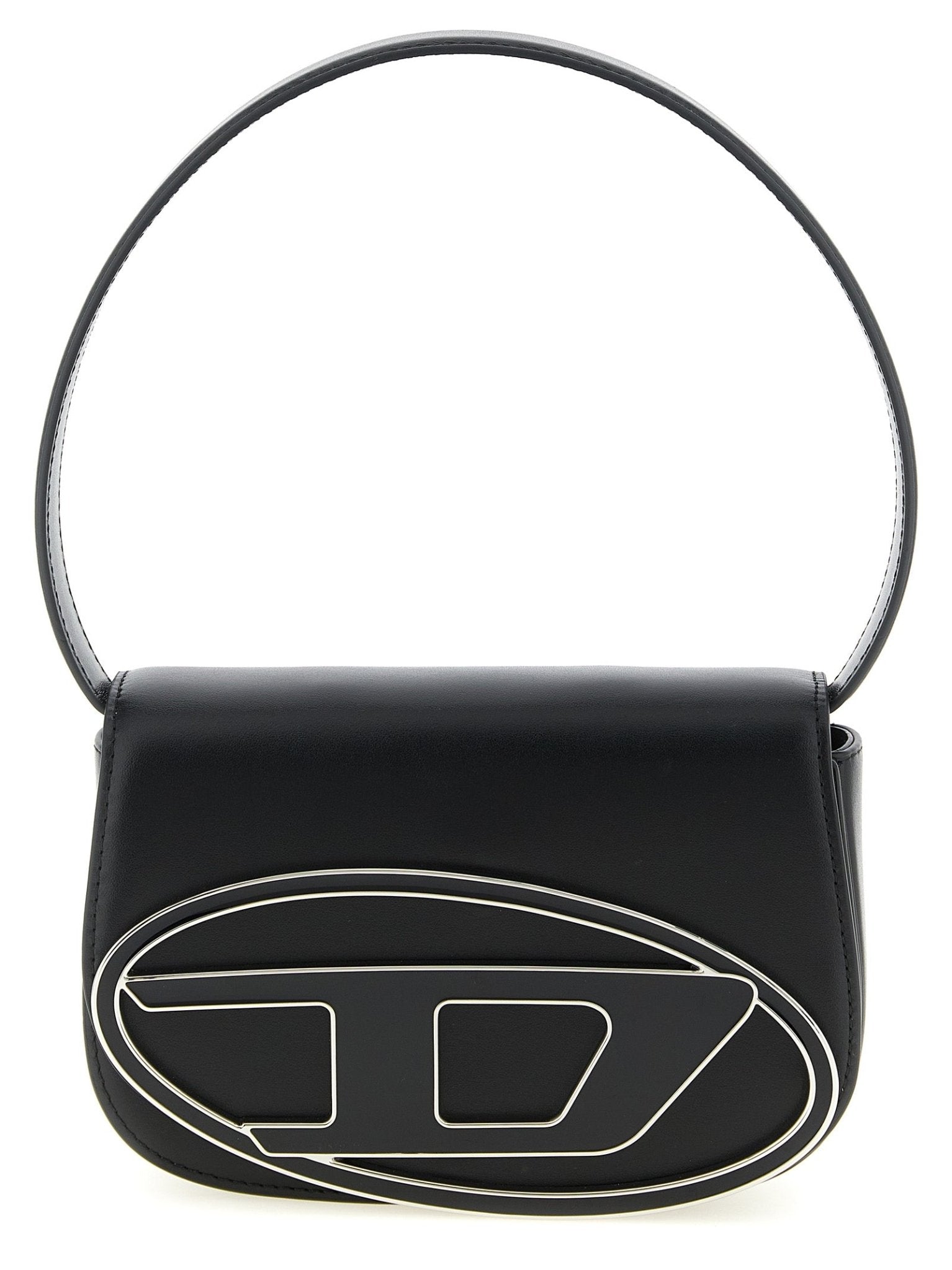 Diesel Black Cowhide Shoulder Bag - HBPS Beauty & Fashion