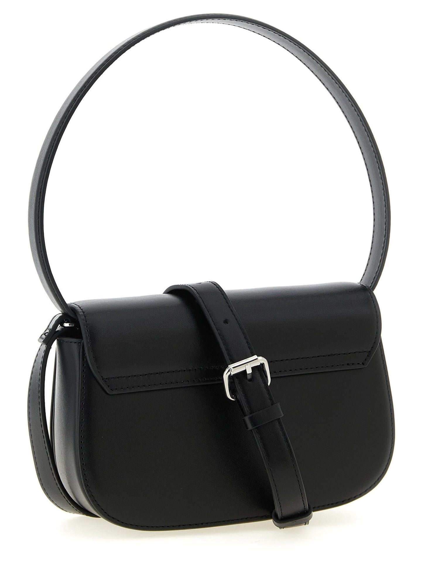 Diesel Black Cowhide Shoulder Bag - HBPS Beauty & Fashion