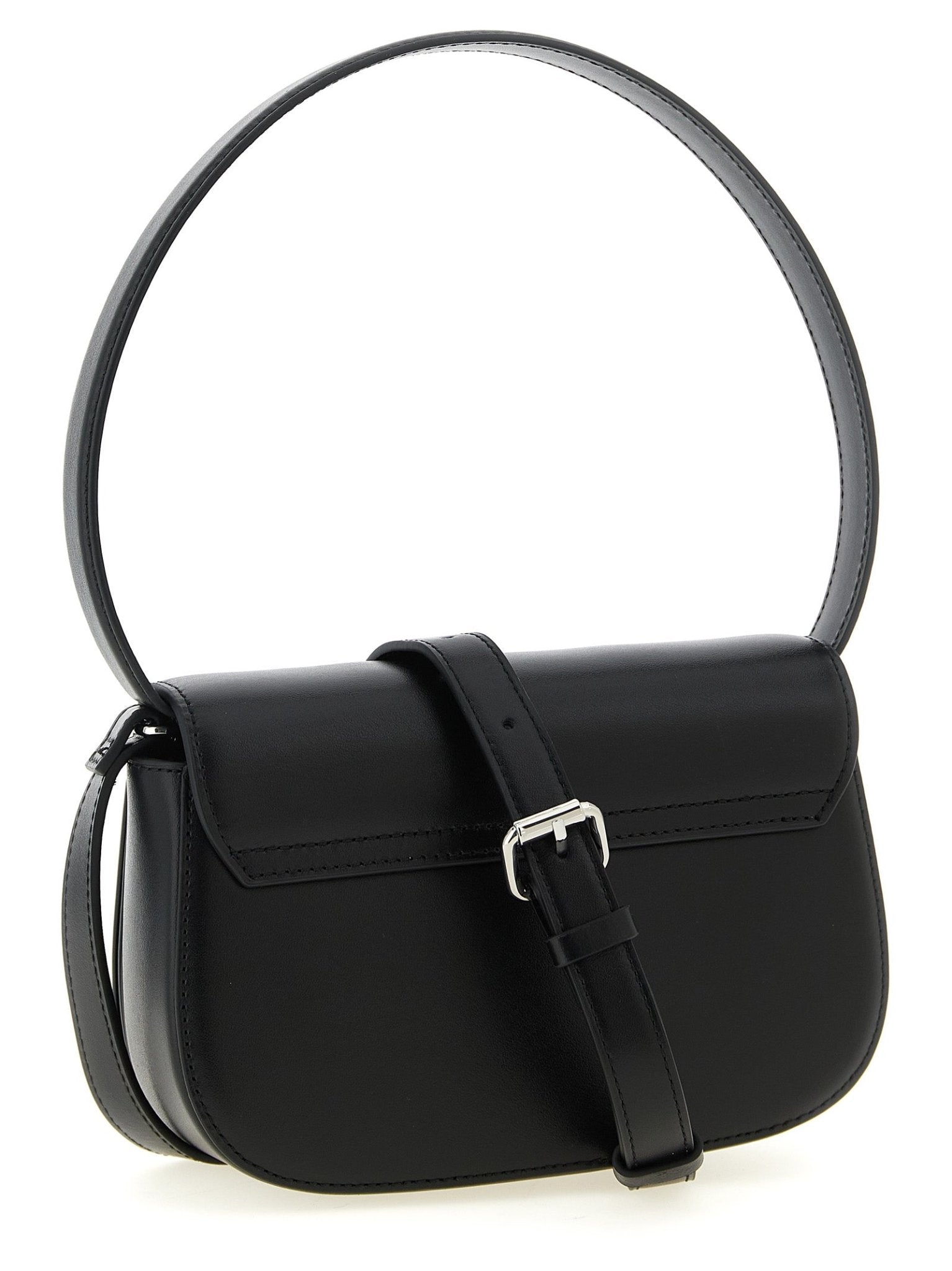 Diesel Black Cowhide Shoulder Bag - HBPS Beauty & Fashion