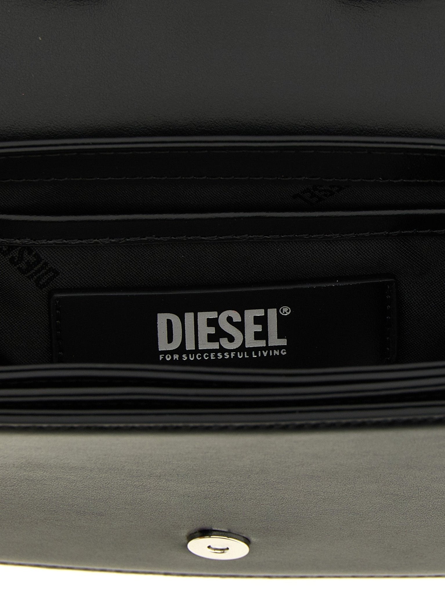 Diesel Black Cowhide Shoulder Bag - HBPS Beauty & Fashion