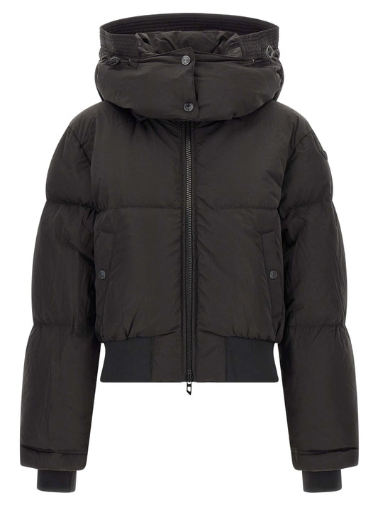Diesel Black Polyamide Full-Length Jacket - HBPS Beauty & Fashion