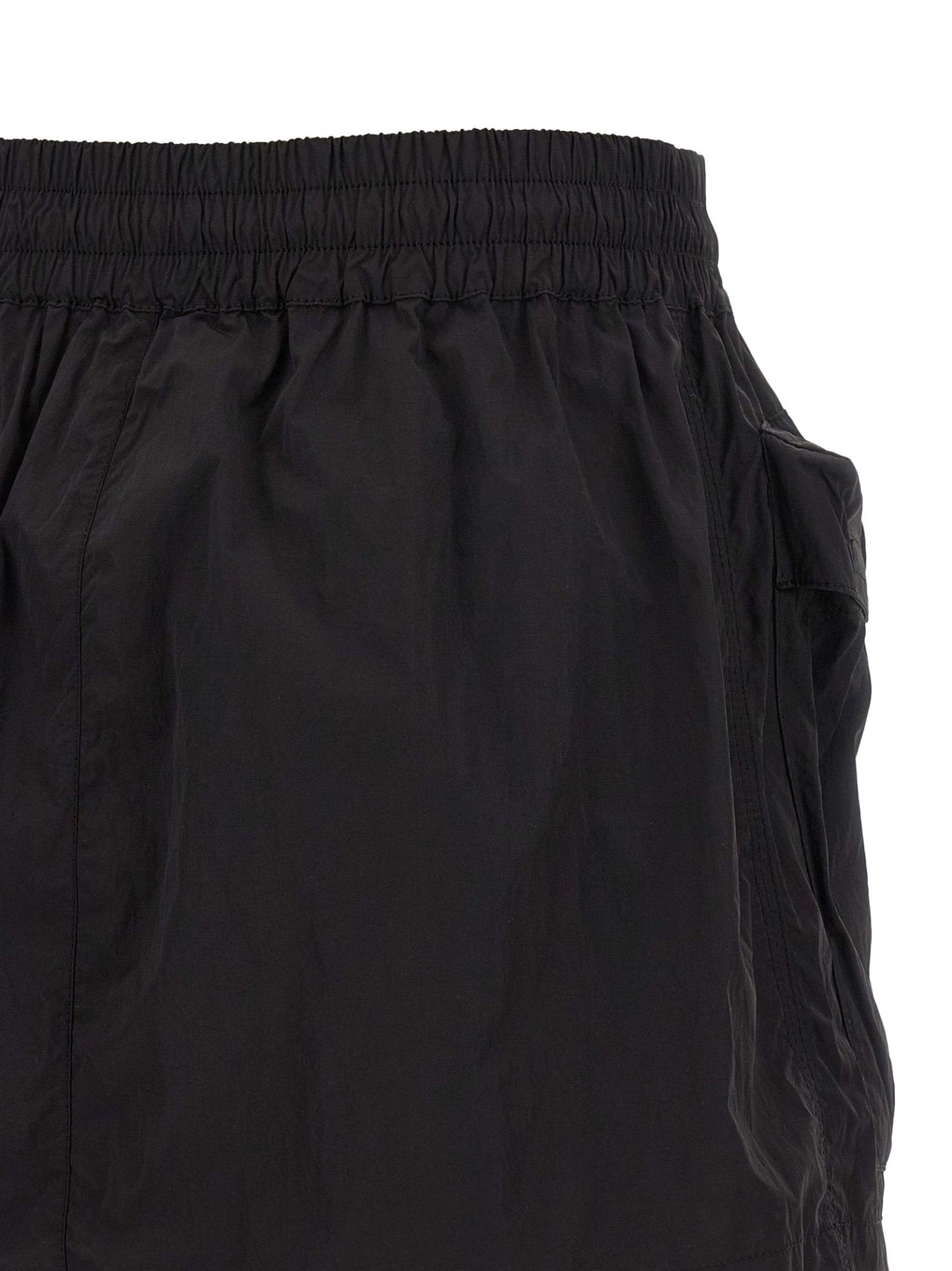 Diesel Black Polyamide Long Skirt - HBPS Beauty & Fashion