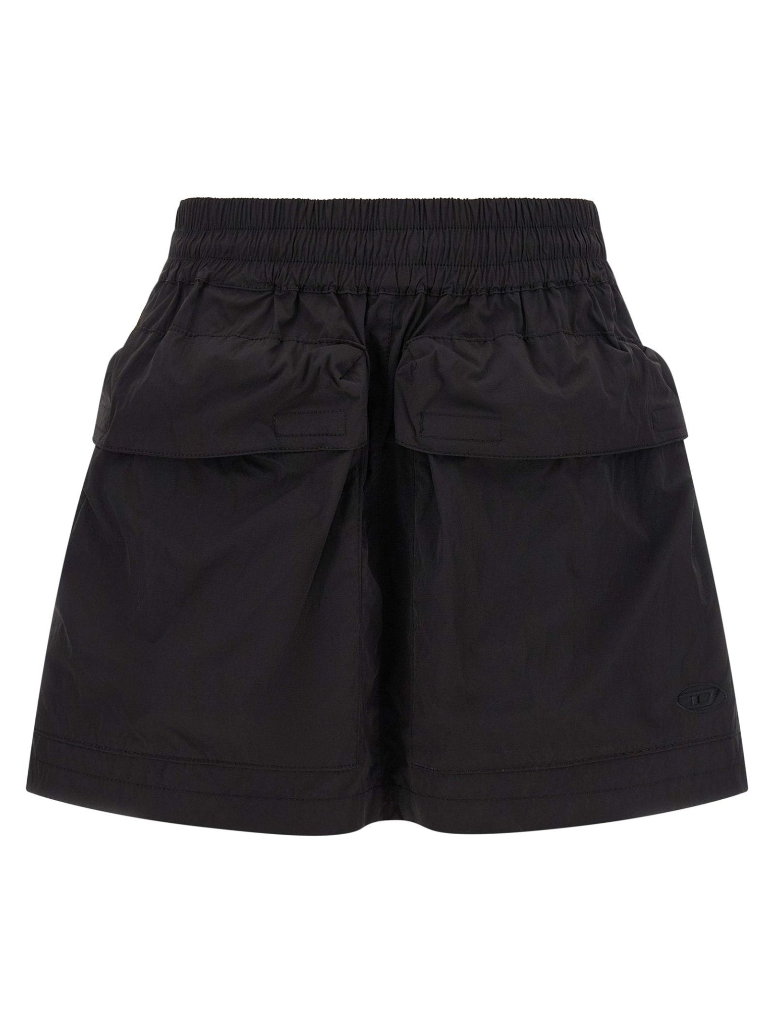 Diesel Black Polyamide Long Skirt - HBPS Beauty & Fashion