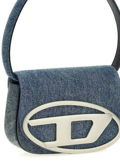 Diesel Blue Cotton Shoulder Bag - HBPS Beauty & Fashion