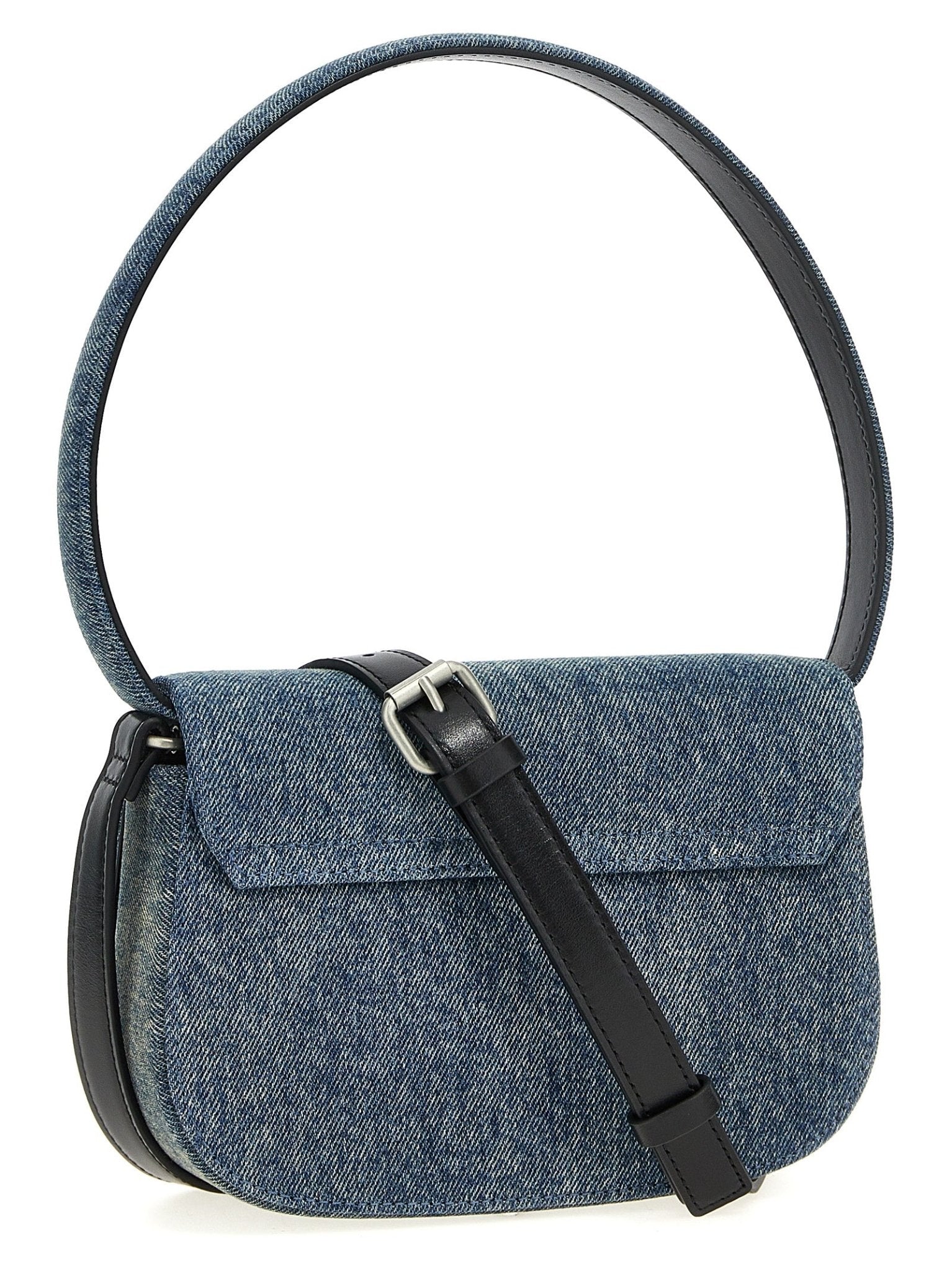 Diesel Blue Cotton Shoulder Bag - HBPS Beauty & Fashion