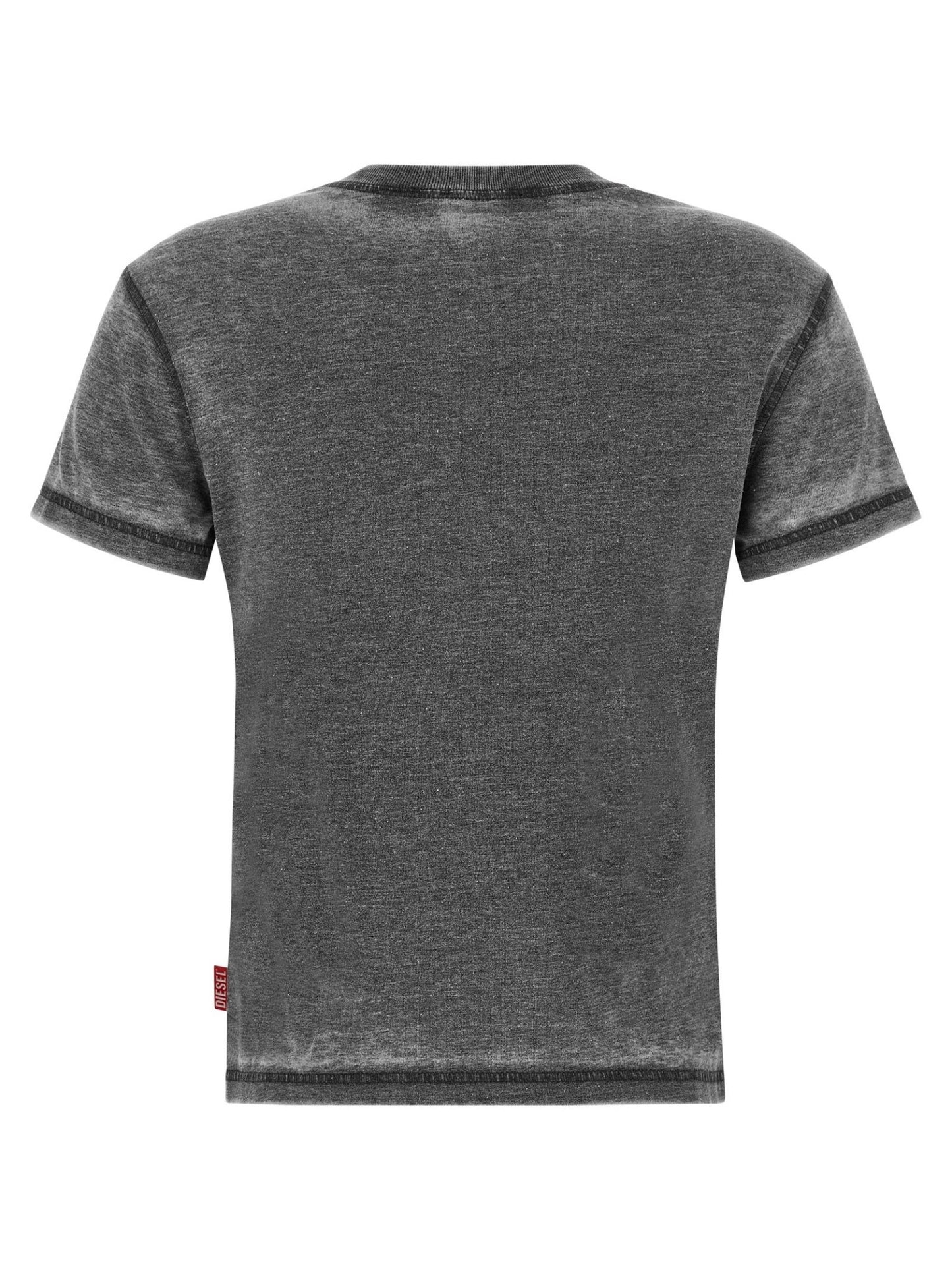 Diesel Gray Polyester T-Shirt - HBPS Beauty & Fashion