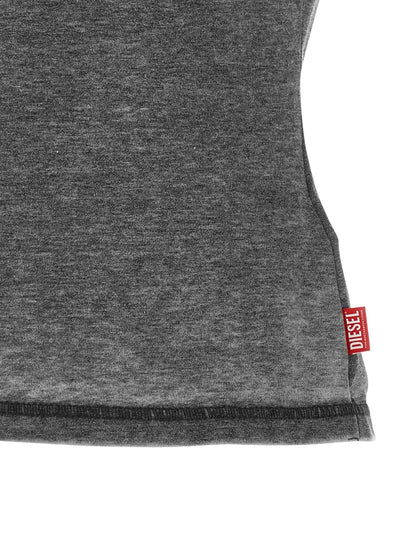 Diesel Gray Polyester T-Shirt - HBPS Beauty & Fashion