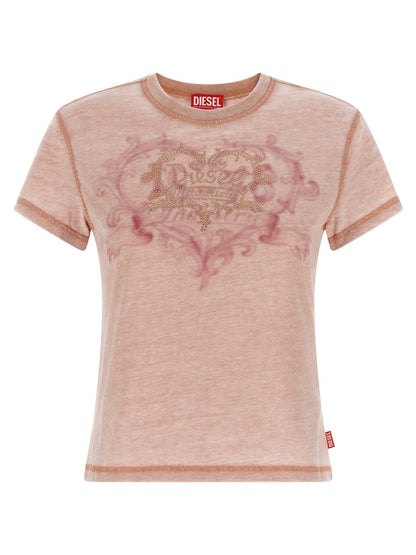 Diesel Multicolor Polyester T-Shirt - HBPS Beauty & Fashion