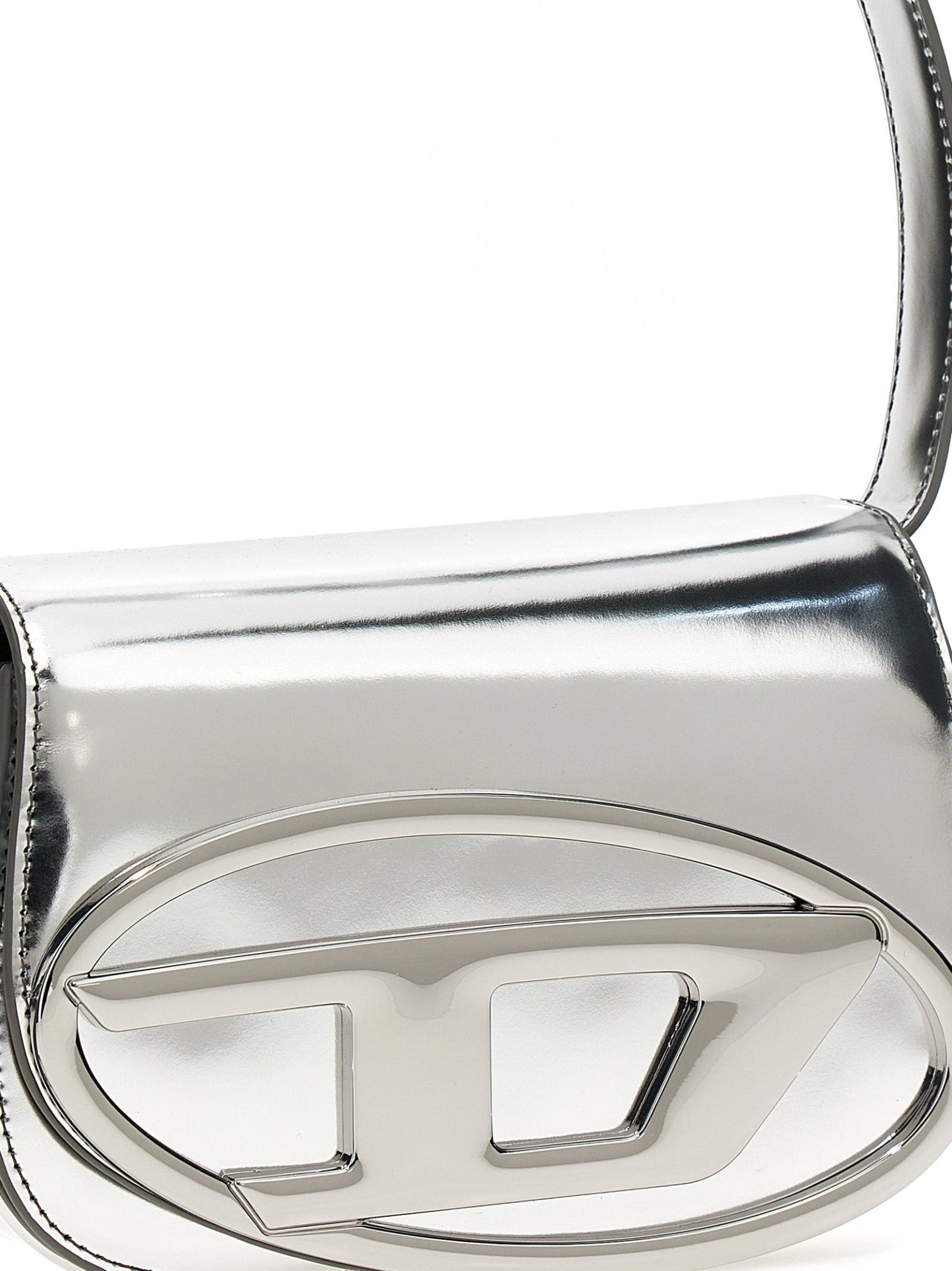 Diesel Silver Cowhide Shoulder Bag - HBPS Beauty & Fashion