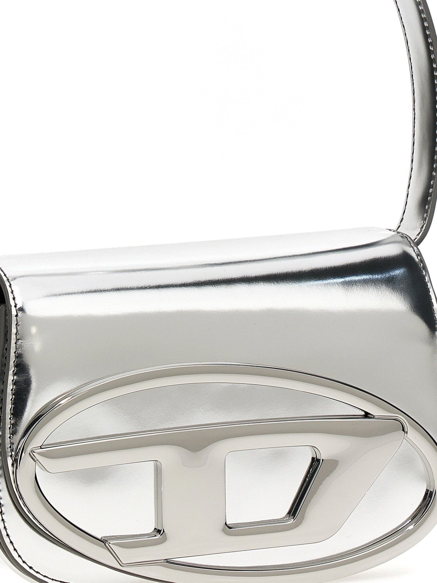 Diesel Silver Cowhide Shoulder Bag - HBPS Beauty & Fashion