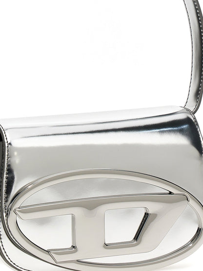 Diesel Silver Cowhide Shoulder Bag - HBPS Beauty & Fashion
