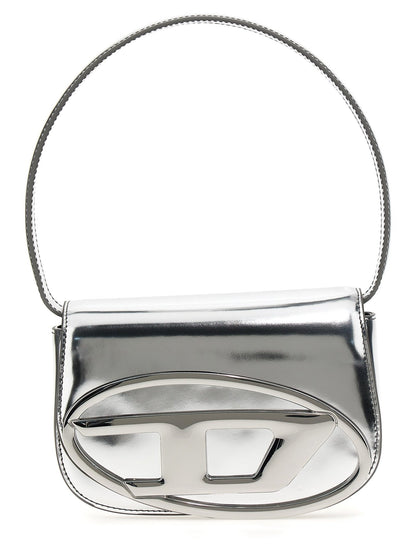 Diesel Silver Cowhide Shoulder Bag - HBPS Beauty & Fashion
