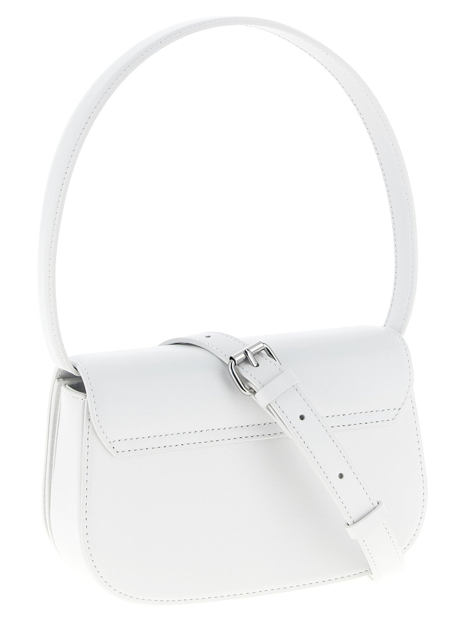 Diesel White Cowhide Shoulder Bag - HBPS Beauty & Fashion