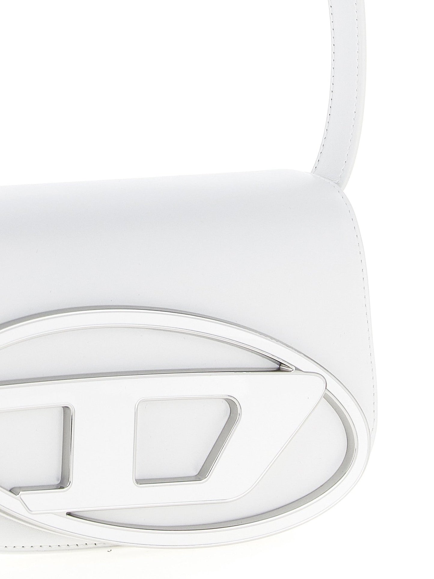 Diesel White Cowhide Shoulder Bag - HBPS Beauty & Fashion