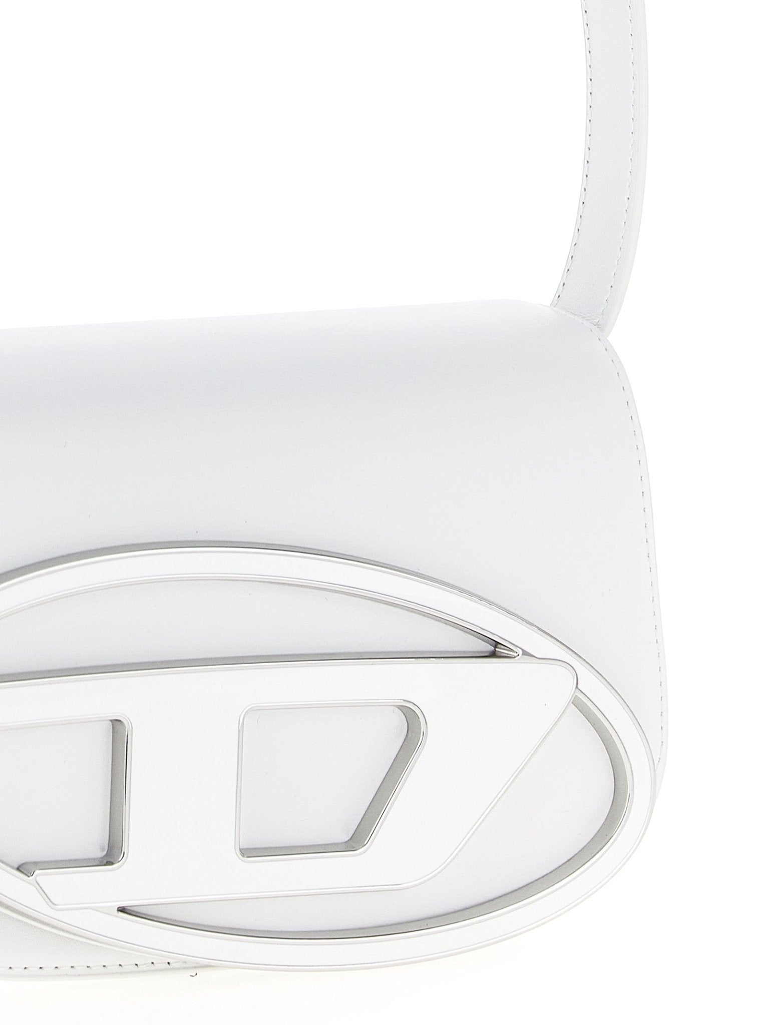 Diesel White Cowhide Shoulder Bag - HBPS Beauty & Fashion