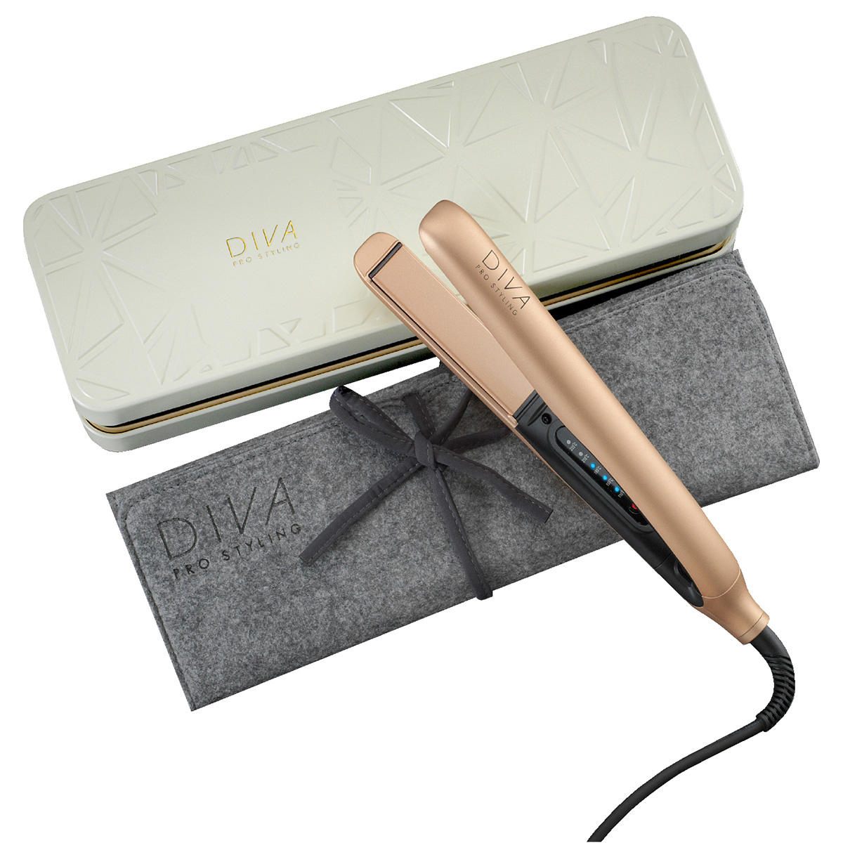 Diva Pro Styling Lisseur Precious Metals Touch Rose Gold - Beauty-Privée