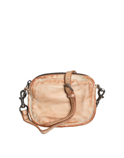 Dolce & Gabbana Beige Vintage Leather Logo Plaque Shoulder Borse Men Bag - HBPS Beauty & Fashion