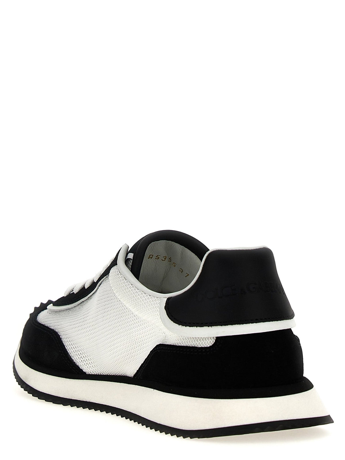 Dolce & Gabbana Bicolor Calfskin Athletic Sneakers - HBPS Beauty & Fashion