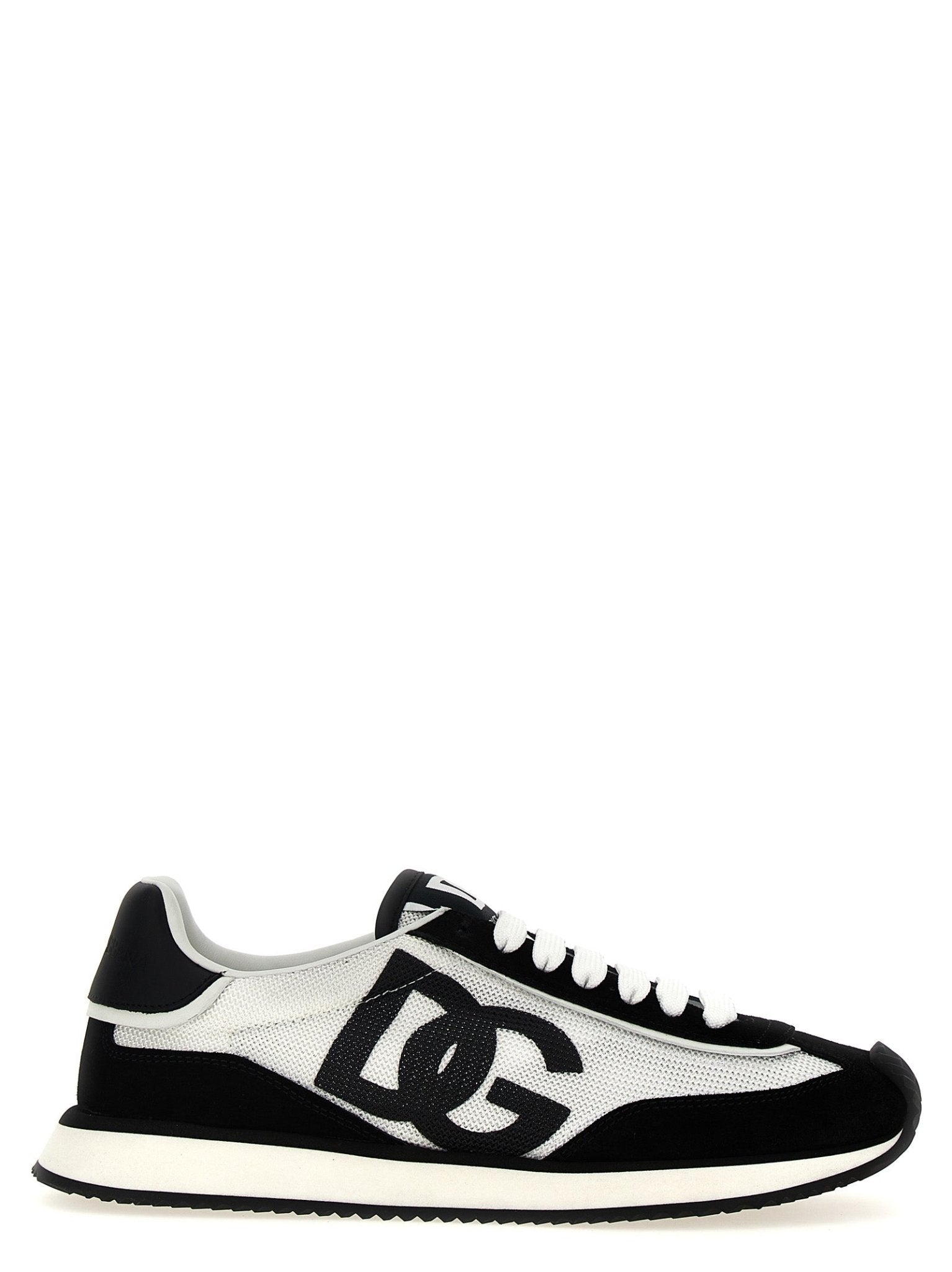 Dolce & Gabbana Bicolor Calfskin Athletic Sneakers - HBPS Beauty & Fashion