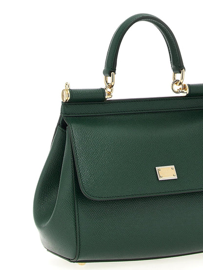 Dolce & Gabbana Bicolor Calfskin Handbag - HBPS Beauty & Fashion