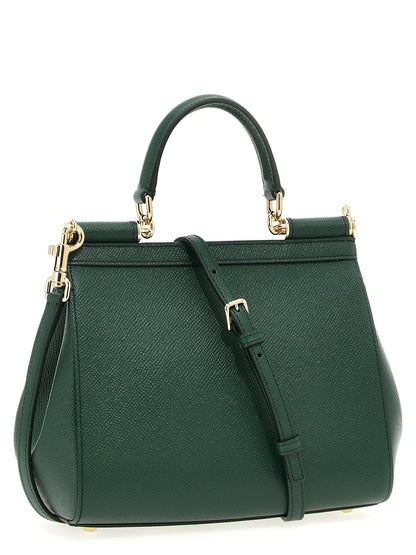 Dolce & Gabbana Bicolor Calfskin Handbag - HBPS Beauty & Fashion