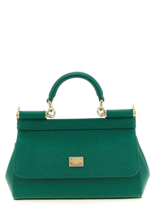 Dolce & Gabbana Bicolor Calfskin Handbag - HBPS Beauty & Fashion