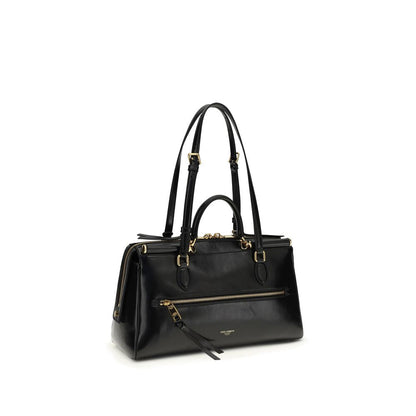 Dolce & Gabbana Black Calf Leather Bos Taurus Shoulder Bag - HBPS Beauty & Fashion