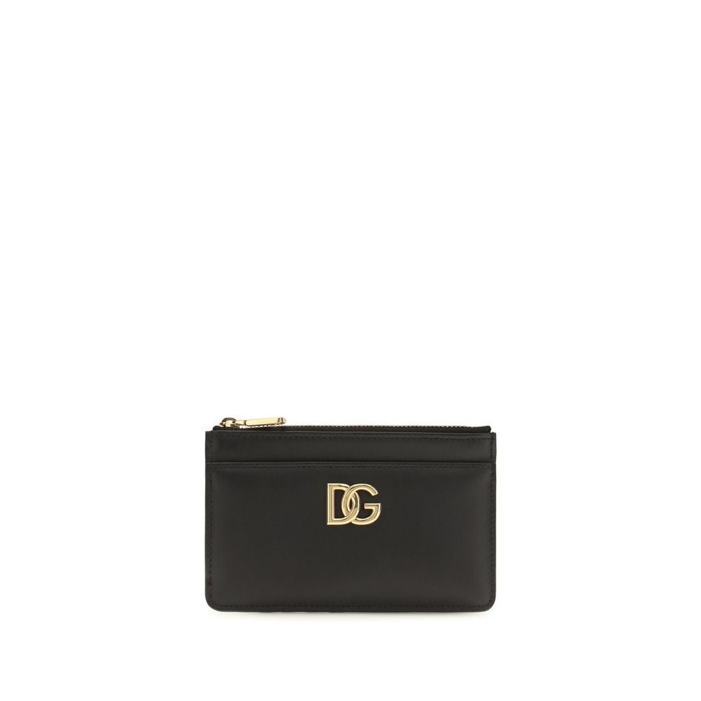 Dolce & Gabbana Black Calf Leather Bos Taurus Wallet - HBPS Beauty & Fashion