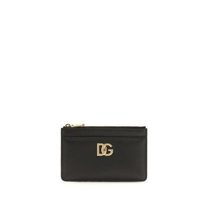 Dolce & Gabbana Black Calf Leather Bos Taurus Wallet - HBPS Beauty & Fashion