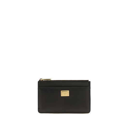 Dolce & Gabbana Black Calf Leather Bos Taurus Wallet - HBPS Beauty & Fashion