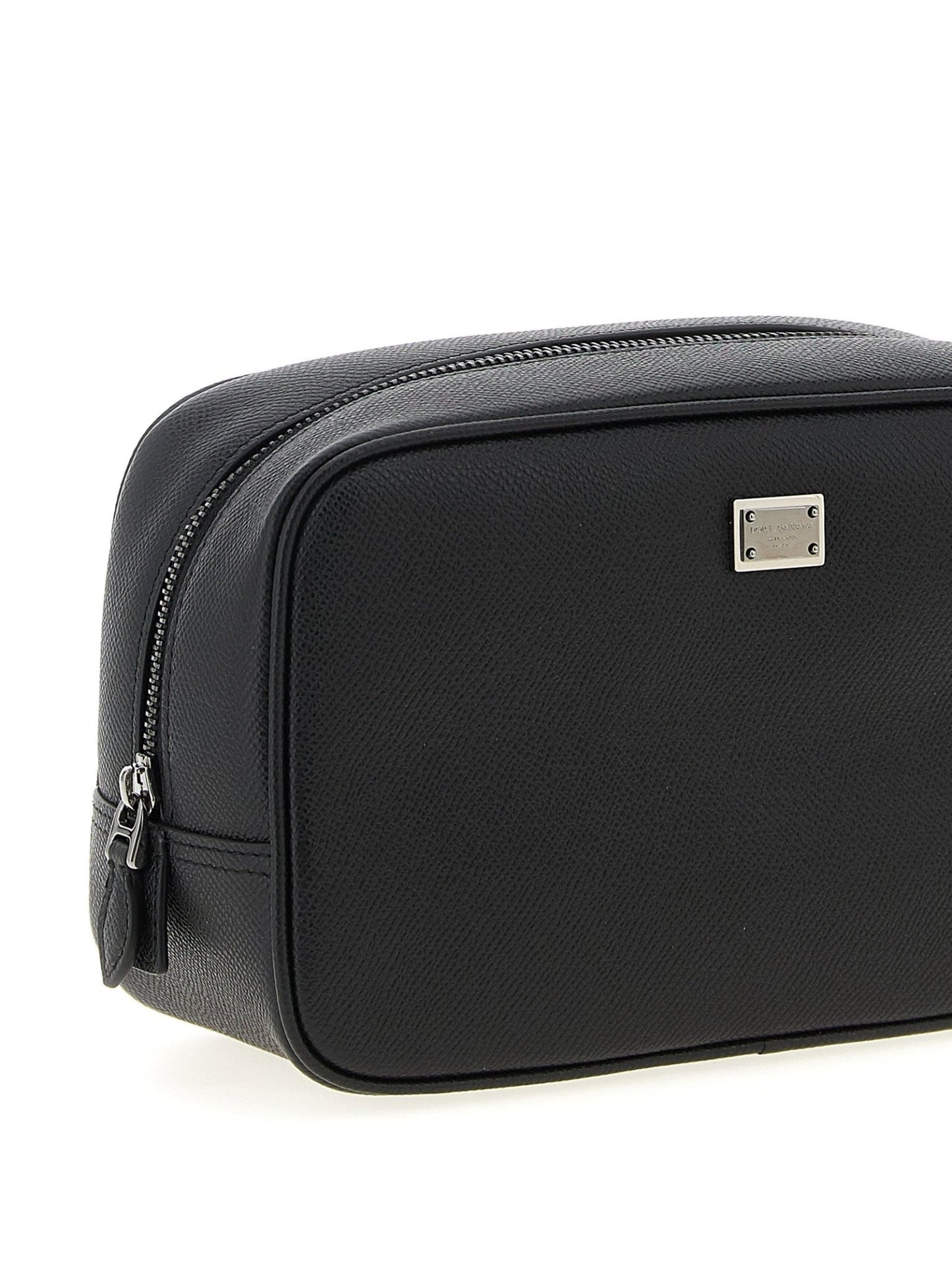 Dolce & Gabbana Black Calfskin Leather Wallet - HBPS Beauty & Fashion