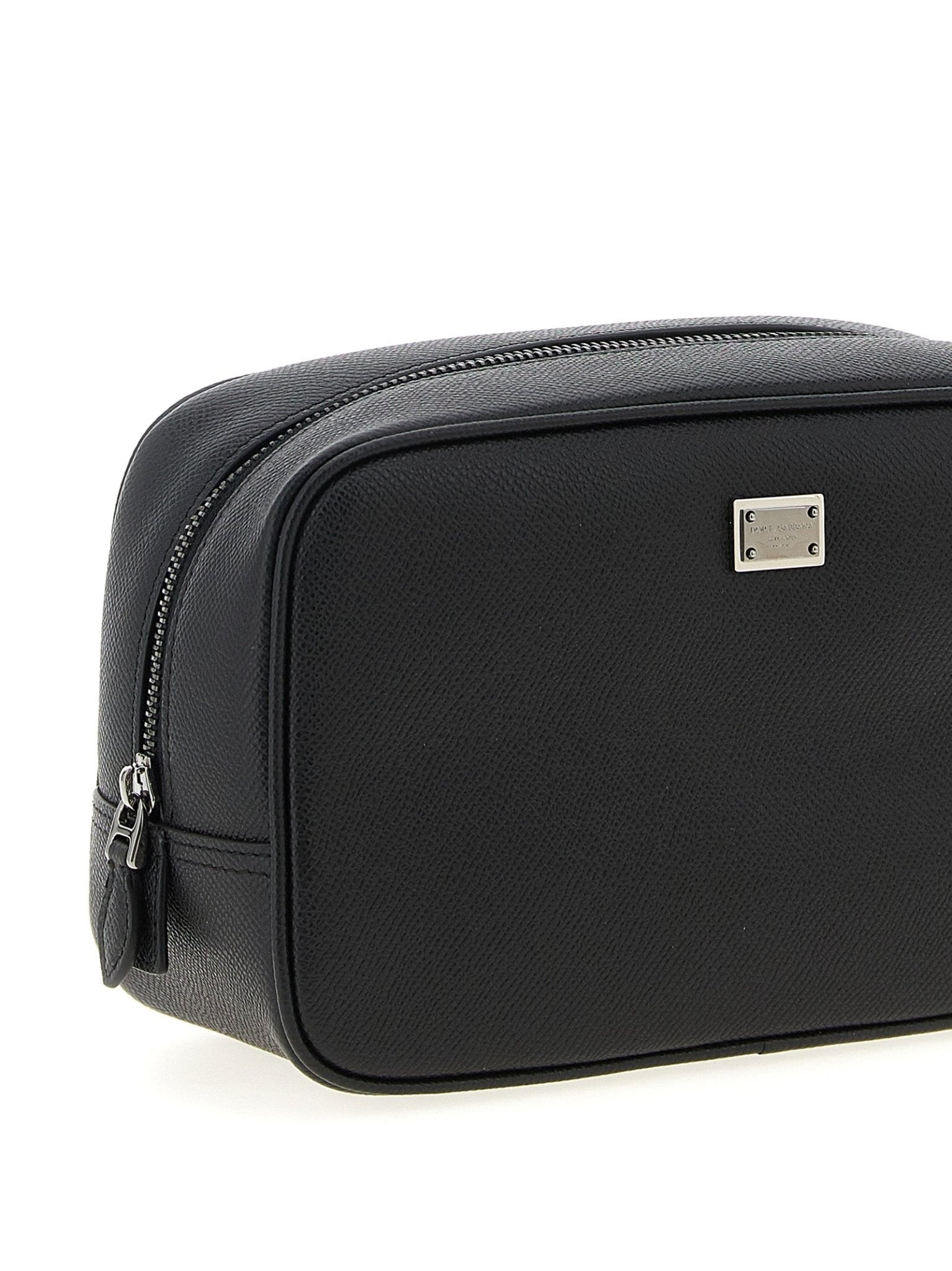 Dolce & Gabbana Black Calfskin Leather Wallet - HBPS Beauty & Fashion