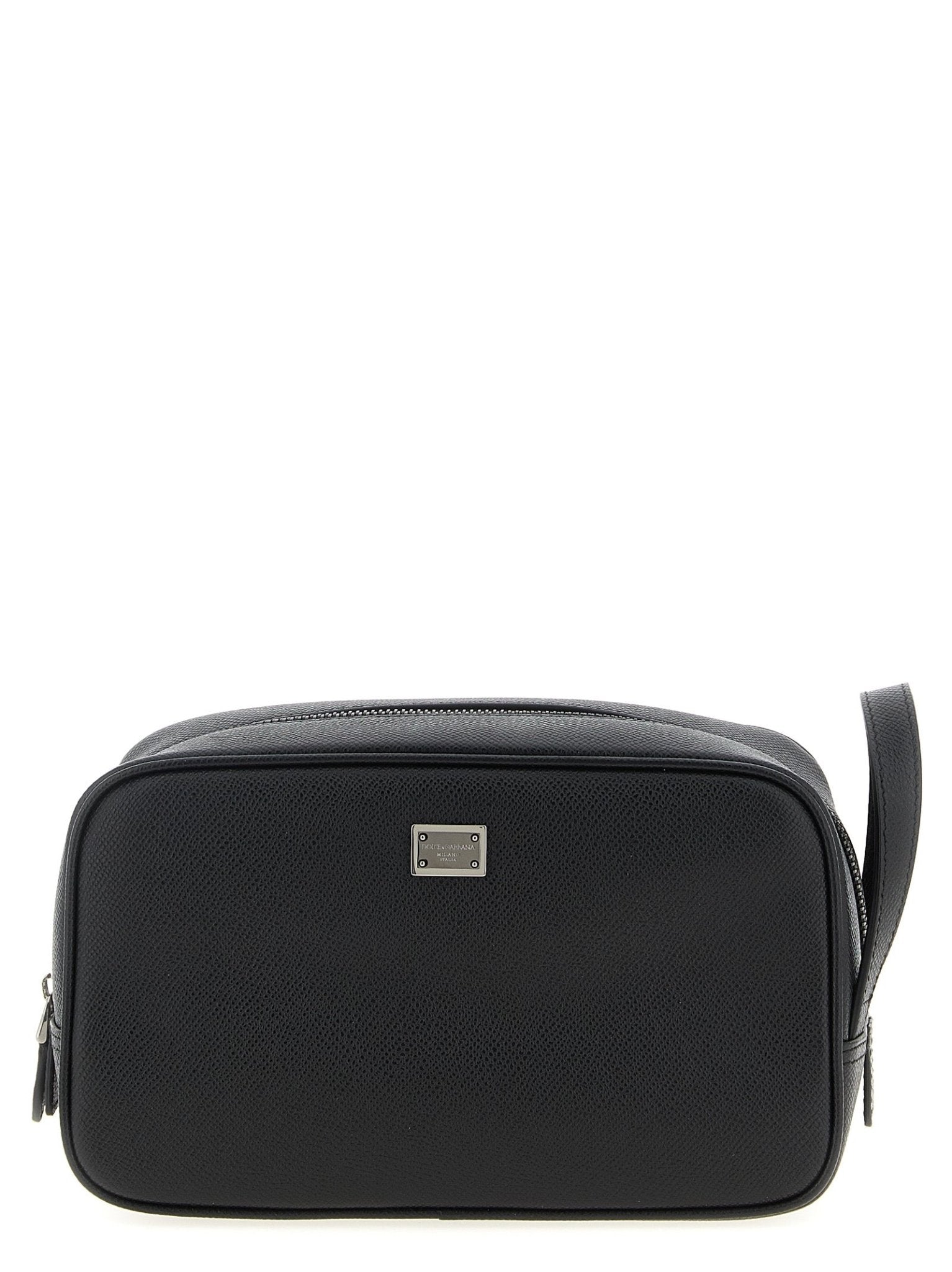 Dolce & Gabbana Black Calfskin Leather Wallet - HBPS Beauty & Fashion