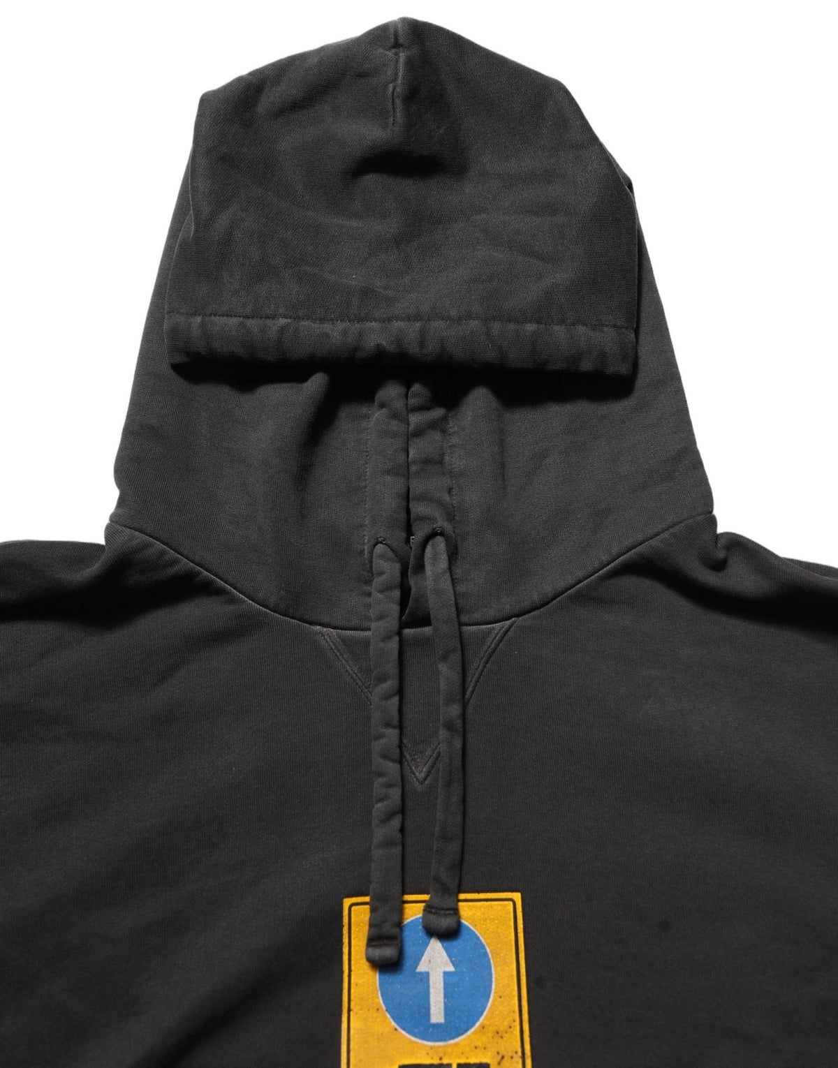Dolce & Gabbana Black Cotton Logo Hooded Oversize Sweater - HBPS Beauty & Fashion