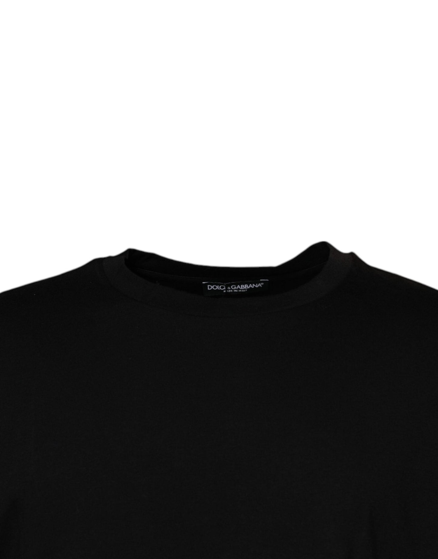 Dolce & Gabbana Black Crew Neck Short Sleeve T-shirt - HBPS Beauty & Fashion