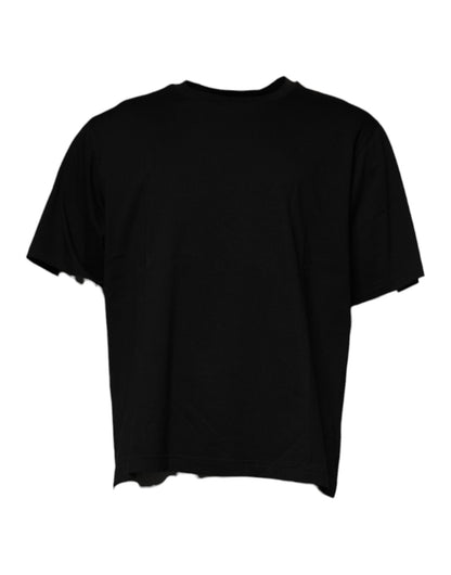 Dolce & Gabbana Black Crew Neck Short Sleeve T-shirt - HBPS Beauty & Fashion