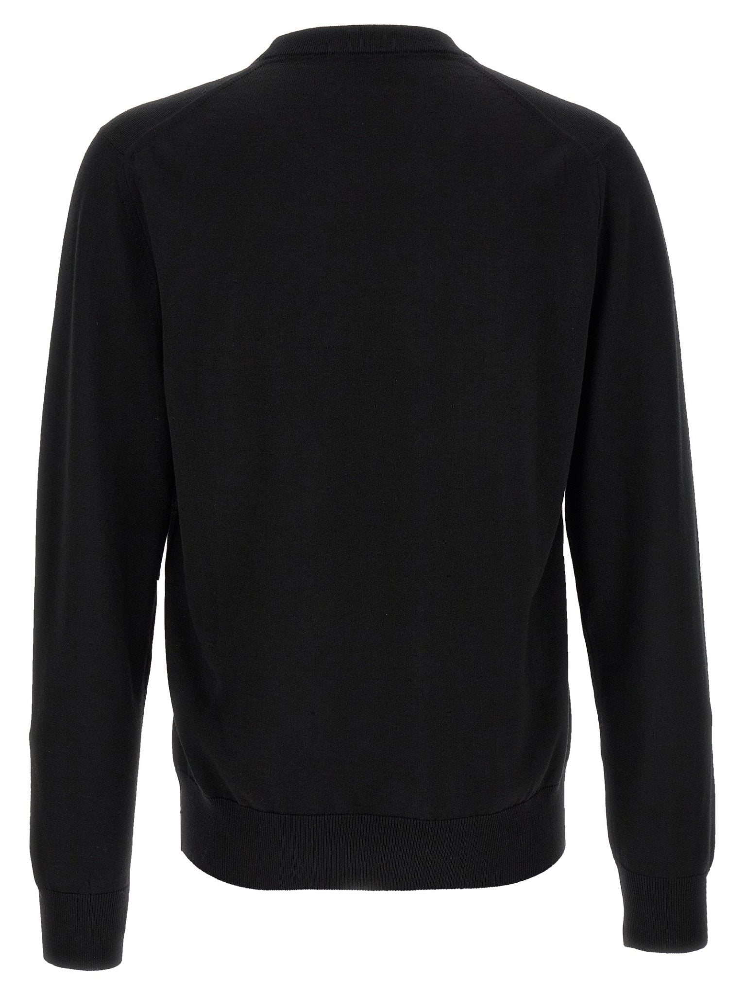 Dolce & Gabbana Black Virgin Wool Cardigan - HBPS Beauty & Fashion