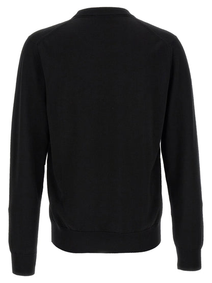 Dolce & Gabbana Black Virgin Wool Cardigan - HBPS Beauty & Fashion