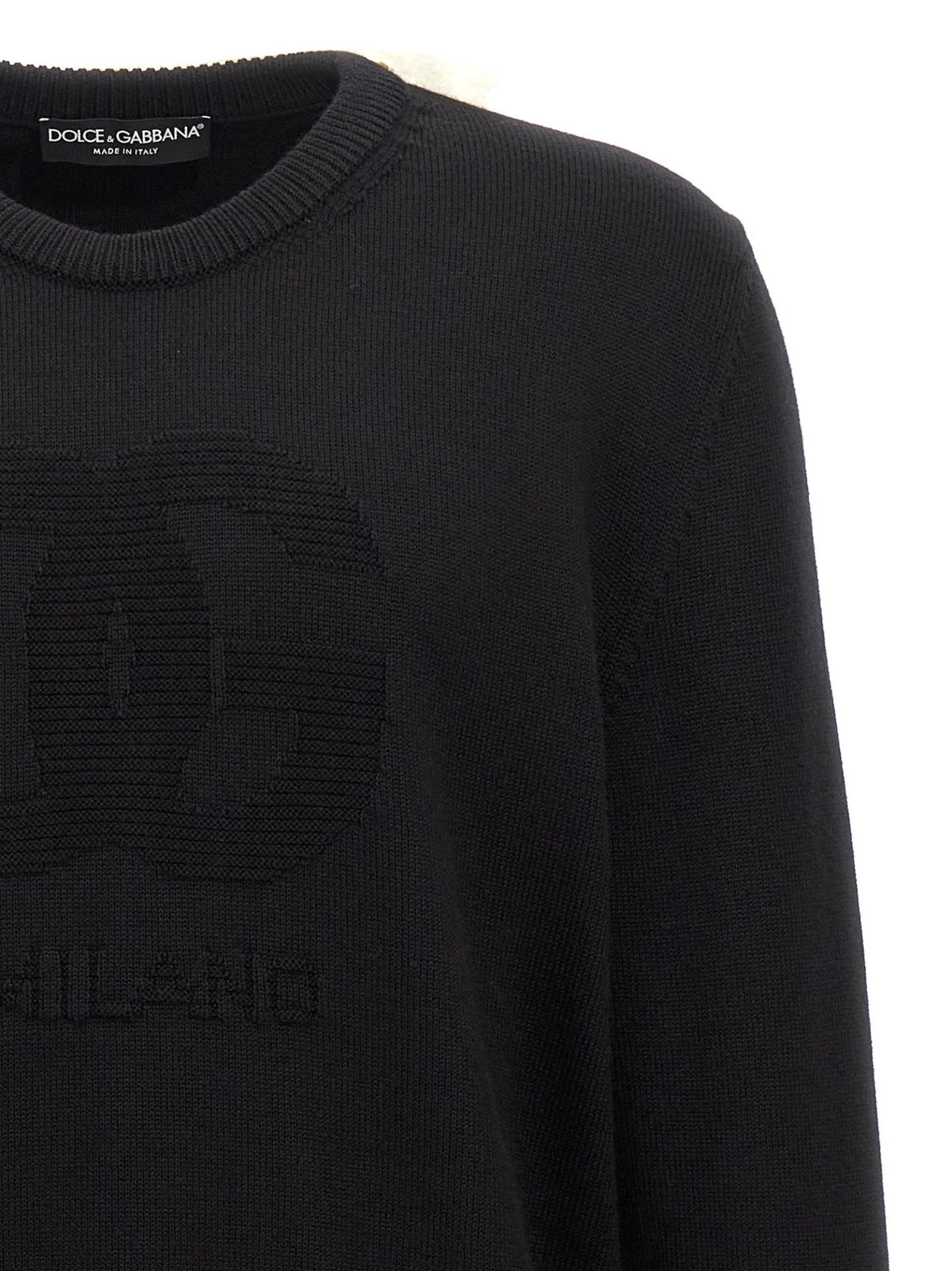 Dolce & Gabbana Black Virgin Wool Cardigan - HBPS Beauty & Fashion
