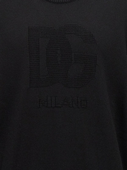 Dolce & Gabbana Black Virgin Wool Cardigan - HBPS Beauty & Fashion