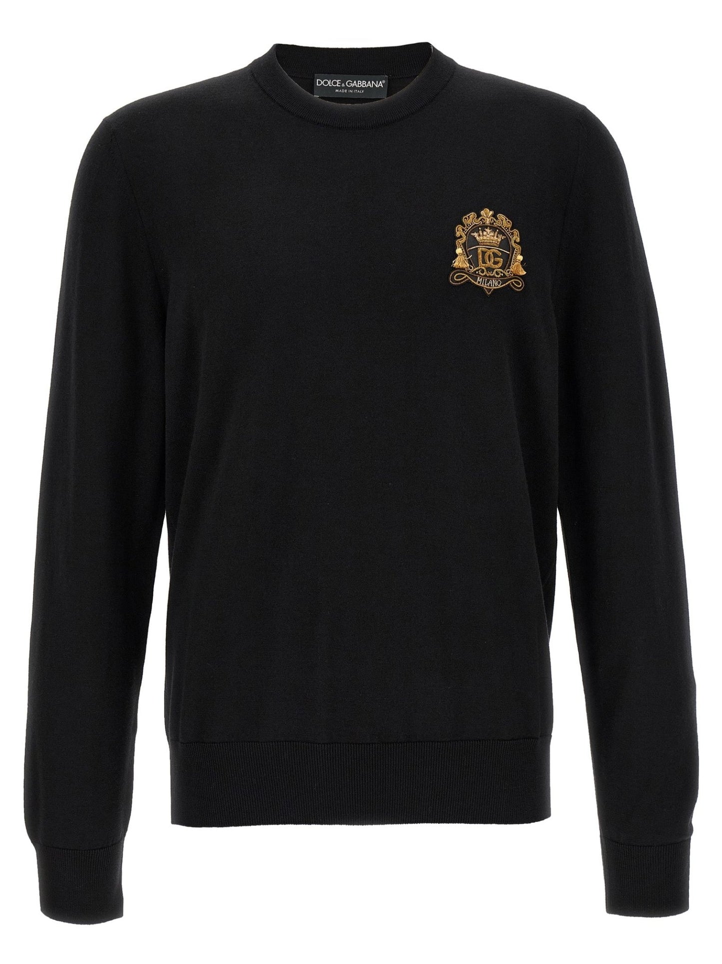 Dolce & Gabbana Black Virgin Wool Cardigan - HBPS Beauty & Fashion
